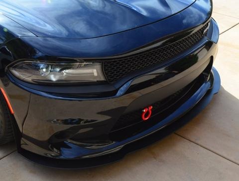 ZL1 Addons Front Splitter 15-up Dodge Charger SRT-Hellcat - Click Image to Close